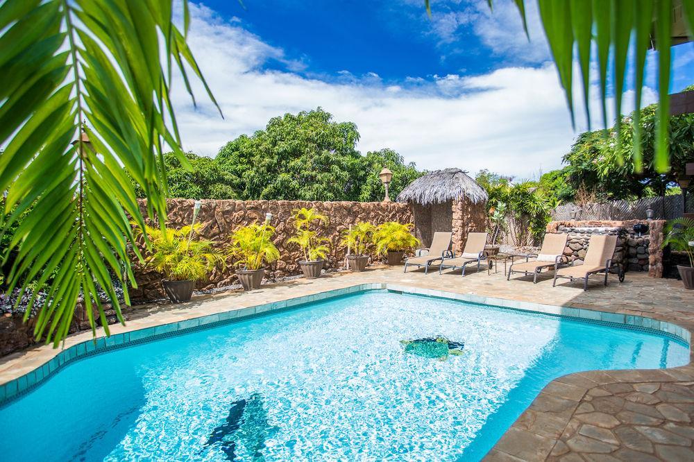 House Of Fountains Bed and Breakfast Lahaina Esterno foto